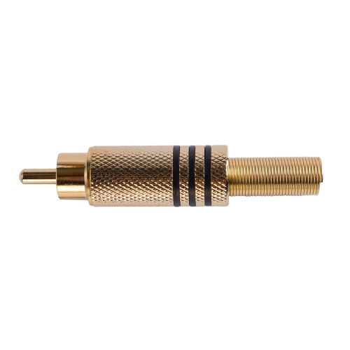 Rockdale RCA017 кабельный разъём RCA "папа" для небалансных соединений Rockdale RCA017 кабельный разъём RCA "папа" для небалансных соединений