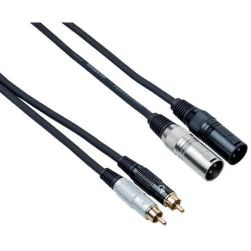 Bespeco EAY2X2R500 кабель межблочный 2XLR-2RCA, длина 5 метров Bespeco EAY2X2R500 кабель межблочный 2XLR-2RCA, длина 5 метров