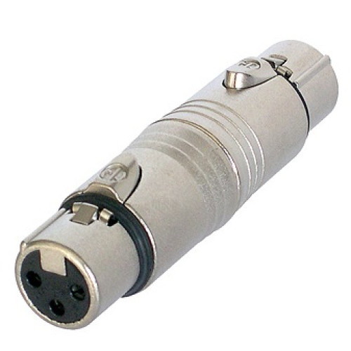 Neutrik NA3FF переходник XLR "мама" - XLR "папа" (гнезда) Neutrik NA3FF переходник XLR "мама" - XLR "папа" (гнезда)