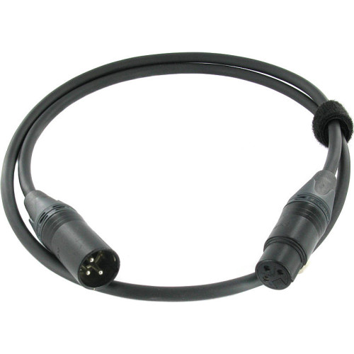 Cordial CPM 1 FM-Flex микрофонный кабель, 1 метр, черный Cordial CPM 1 FM-Flex микрофонный кабель, 1 метр, черный