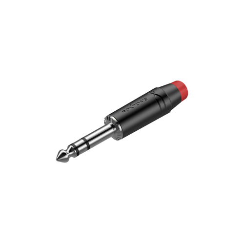 Roxtone RJ3PP-RD-BN разъем jack 1/4" стерео, максимальный диаметр кабеля 7 мм, цвет черный Roxtone RJ3PP-RD-BN разъем jack 1/4" стерео, максимальный диаметр кабеля 7 мм, цвет черный