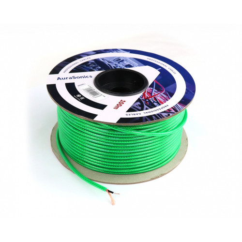 AuraSonics IC124CB-TGR инструментальный кабель Ø6мм, прозрачный зеленый AuraSonics IC124CB-TGR инструментальный кабель Ø6мм, прозрачный зеленый