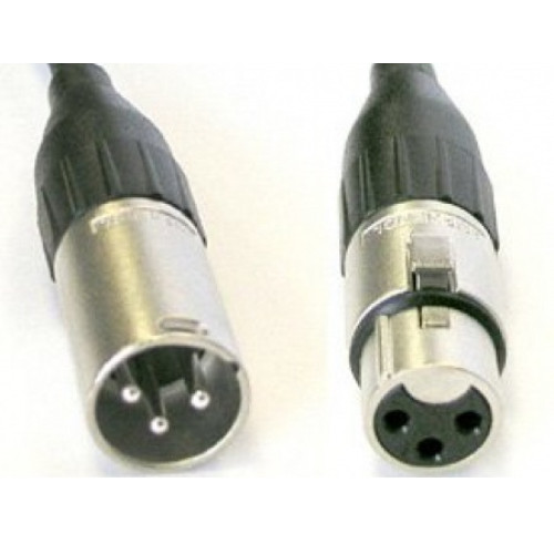 AVCLINK Cable-950/1 Black кабель аудио XLR штекер - XLR гнездо, длиной 1м. (C301, NC3MXX, NC3FXX) AVCLINK Cable-950/1 Black кабель аудио XLR штекер - XLR гнездо, длиной 1м. (C301, NC3MXX, NC3FXX)