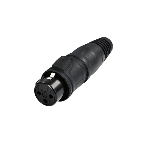 Rean RCX3F-Z-001-0 кабельный разъем XLR "мама" ip65, черненый корпус Rean RCX3F-Z-001-0 кабельный разъем XLR "мама" ip65, черненый корпус