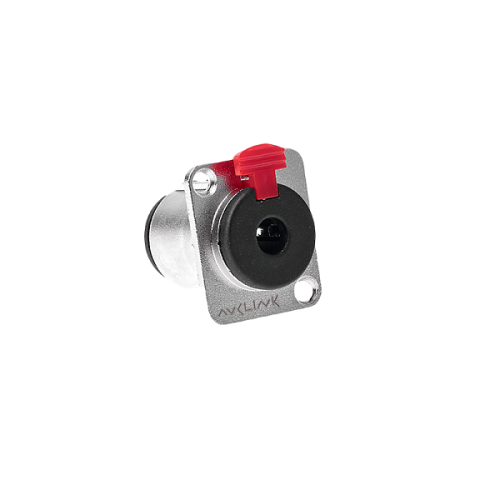 AVCLINK J3FP6C разъем JACK 1/4"(6,3мм) стерео, панельный, гнездо, пайка провода, тип-D, с фиксатором AVCLINK J3FP6C разъем JACK 1/4"(6,3мм) стерео, панельный, гнездо, пайка провода, тип-D, с фиксатором
