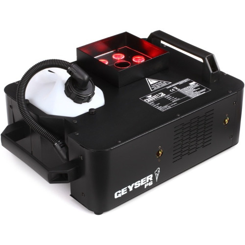 Chauvet-DJ Geyser P6 генератор вертикального/горизонтального дыма с RGBA+UV подсветкой струи Chauvet-DJ Geyser P6 генератор вертикального/горизонтального дыма с RGBA+UV подсветкой струи