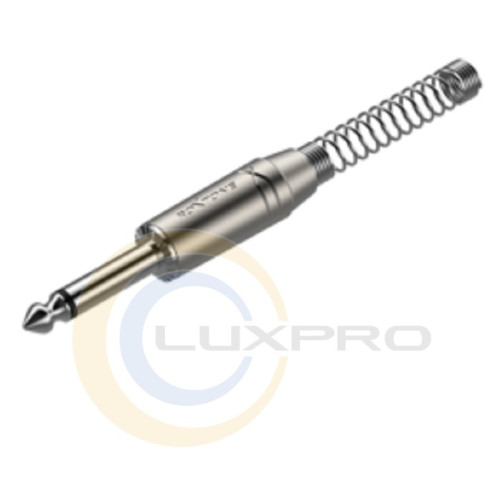 Roxtone RJ2PP-BN разъем Jack 1/4" моно с пружиной, цвет черный Roxtone RJ2PP-BN разъем Jack 1/4" моно с пружиной, цвет черный