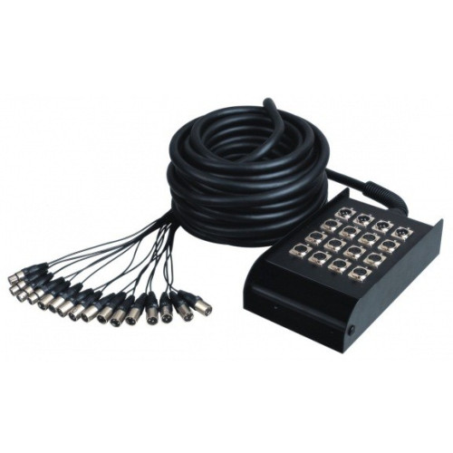Roxtone STB009-B25 кабель многожильный со сценической коробкой, длина 25 метров Roxtone STB009-B25 кабель многожильный со сценической коробкой, длина 25 метров