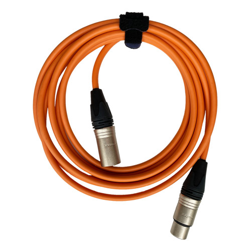 GS-Pro XLR3F-XLR3M (orange) 0.5 кабель микрофонный, длина 0.5 метра, цвет оранжевый GS-Pro XLR3F-XLR3M (orange) 0.5 кабель микрофонный, длина 0.5 метра, цвет оранжевый
