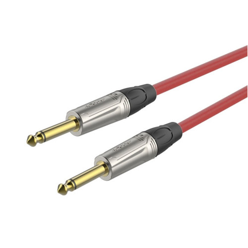Roxtone TGJJ100-TRD/5 кабель инструментальный, красный, 5 метров Roxtone TGJJ100-TRD/5 кабель инструментальный, красный, 5 метров