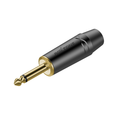 Roxtone RJ2PX-BG разъем jack 1/4" моно, максимальный диаметр кабеля 10 мм, цвет черный Roxtone RJ2PX-BG разъем jack 1/4" моно, максимальный диаметр кабеля 10 мм, цвет черный