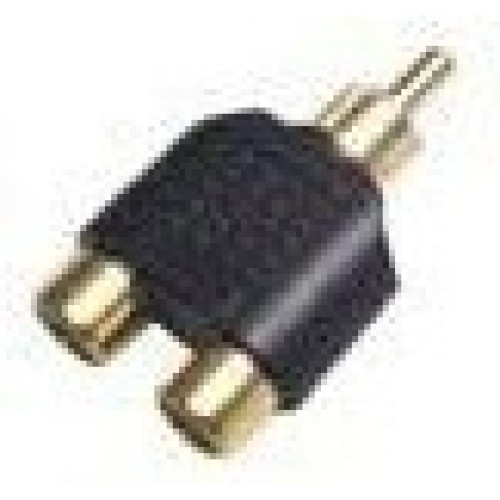 Soundking CC319 переходник 2 x RCA "мама" - RCA "папа", позолоченные разъёмы Soundking CC319 переходник 2 x RCA "мама" - RCA "папа", позолоченные разъёмы
