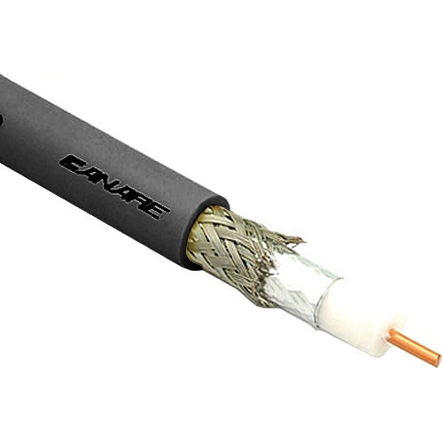 Canare L-6 CHD BLK видео коаксиальный кабель 8.9 мм, черный Canare L-6 CHD BLK видео коаксиальный кабель 8.9 мм, черный