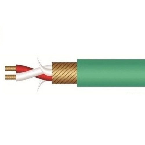 Roxtone MC002/100 Green симметричный микрофонный кабель, зеленый Roxtone MC002/100 Green симметричный микрофонный кабель, зеленый