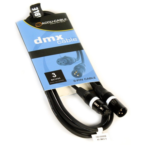American DJ AC-DMX3/3 шнур DMX, 3 метра