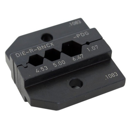 Neutrik DIE-R-BNCX-PDG сменные губки для HX-R-BNC, 1.07 мм, 6.47 мм, 5.00 мм Neutrik DIE-R-BNCX-PDG сменные губки для HX-R-BNC, 1.07 мм, 6.47 мм, 5.00 мм