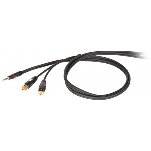Die Hard DHG520LU5 аудио кабель, стерео, мини Jack 3.5 мм <-> 2 х RCA, длина 5 метров Die Hard DHG520LU5 аудио кабель, стерео, мини Jack 3.5 мм <-> 2 х RCA, длина 5 метров