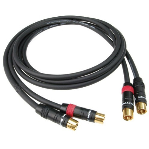 Klotz ALN003 High End кабель RCA - RCA, 0.3 метра, цвет черный Klotz ALN003 High End кабель RCA - RCA, 0.3 метра, цвет черный