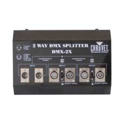 Chauvet DMX-2X/DMX SPLITTER Chauvet DMX-2X/DMX SPLITTER