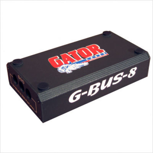 Gator G-BUS-8-CE Power supply for Central Europe адаптер для педалборда Gator G-BUS-8-CE Power supply for Central Europe адаптер для педалборда