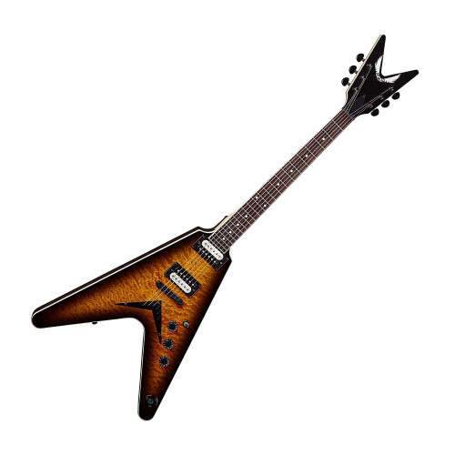 Dean VX QM TBZ электрогитара, 22 лада, 24 3/4', HH, 2V+1T, цвет санберст Dean VX QM TBZ электрогитара, 22 лада, 24 3/4', HH, 2V+1T, цвет санберст