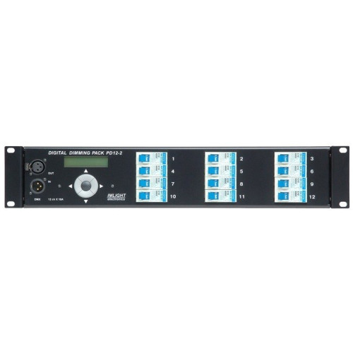Imlight PD 12-2 (RDM) блок диммерный цифровой, 12 каналов по 10А Imlight PD 12-2 (RDM) блок диммерный цифровой, 12 каналов по 10А