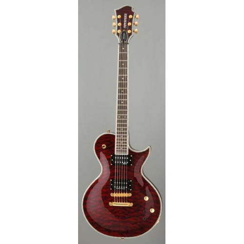 Fernandes ME(08)BC электрогитара Monterey Elite с кейсом FMC-M, See-thru Black Cherry Fernandes ME(08)BC электрогитара Monterey Elite с кейсом FMC-M, See-thru Black Cherry