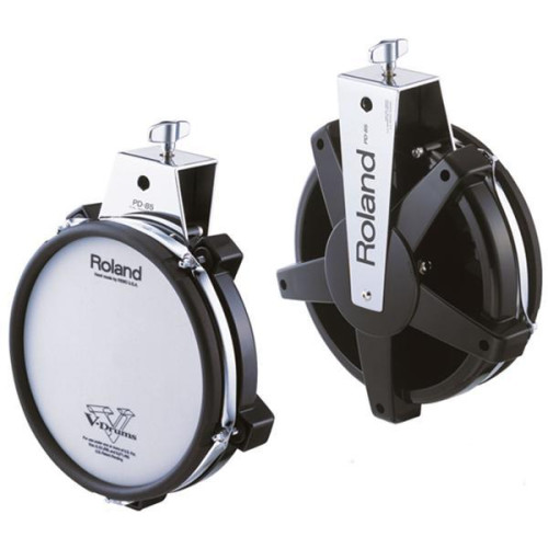 Roland PD85 BK - Компактный барабанный 8'' V- пэд, 1 датчик Roland PD85 BK - Компактный барабанный 8'' V- пэд, 1 датчик