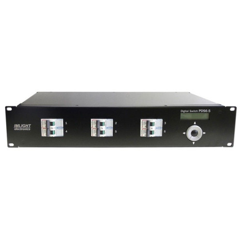 Imlight PD 6-5 (RDM) блок диммерный цифровой, 6 каналов по 25А Imlight PD 6-5 (RDM) блок диммерный цифровой, 6 каналов по 25А