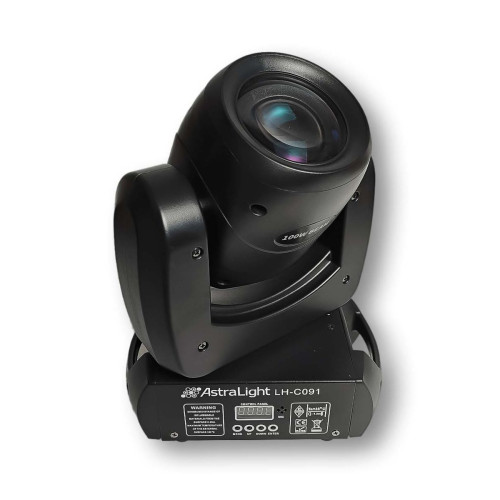 AstraLight LH-C091 вращающаяся голова 100Вт LED Spot, DMX, звуковая активация авторежим