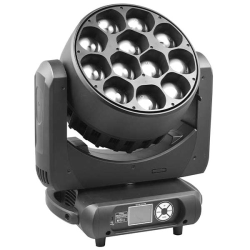 Showlight MH-LED 12х40 Zoom RGBW светодиодный прибор полного вращения 7 х 40вт RGBW, 7°-60° Showlight MH-LED 12х40 Zoom RGBW светодиодный прибор полного вращения 7 х 40вт RGBW, 7°-60°