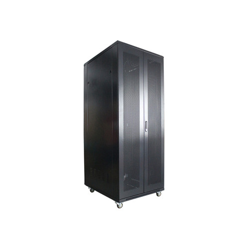 Wize Pro W42U12080R-RD рэковая стойка 19”, 42U, 800х1200 мм, двойная передняя и задняя двери металл. перфорированные , вент.панель из 4 вентиляторов, колеса, рэковые гайки: 20 шт, вес нагрузки 800 кг, сталь,черный (4 места) Wize Pro W42U12080R-RD рэковая стойка 19”, 42U, 800х1200 мм, двойная передняя и задняя двери металл. перфорированные , вент.панель из 4 вентиляторов, колеса, рэковые гайки: 20 шт, вес нагрузки 800 кг, сталь,черный (4 места)