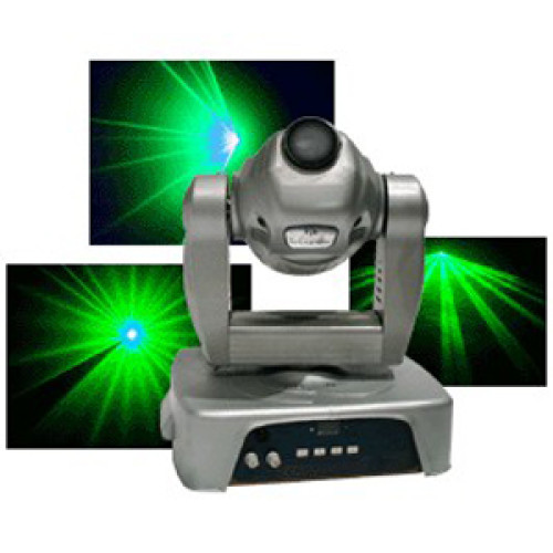 Involight LLS60GMH - лазерная вращающаяся голова 60 мВт (зеленый), DMX-512, звуковая активация Involight LLS60GMH - лазерная вращающаяся голова 60 мВт (зеленый), DMX-512, звуковая активация