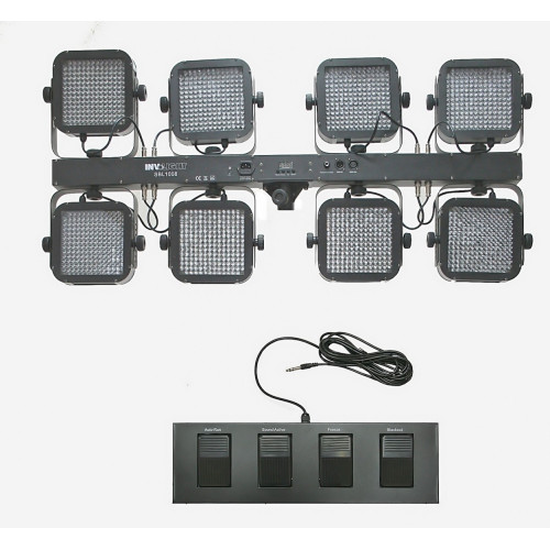 Involight SBL1008 комплект прожекторов RGB LEDPAR на перекладине, с контроллером Involight SBL1008 комплект прожекторов RGB LEDPAR на перекладине, с контроллером