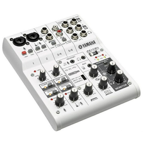 Yamaha AG06 DM305 многоцелевой 6-канальный микшер с USB-аудиоинтерфейсом + микрофон DM305 Yamaha AG06 DM305 многоцелевой 6-канальный микшер с USB-аудиоинтерфейсом + микрофон DM305