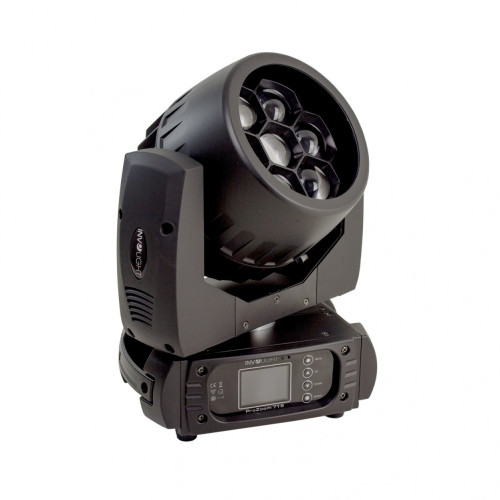 Involight ProZoom 715 светодиодная вращающаяся голова, 7 х 15 Вт, COB 4 в 1, RGBW Involight ProZoom 715 светодиодная вращающаяся голова, 7 х 15 Вт, COB 4 в 1, RGBW
