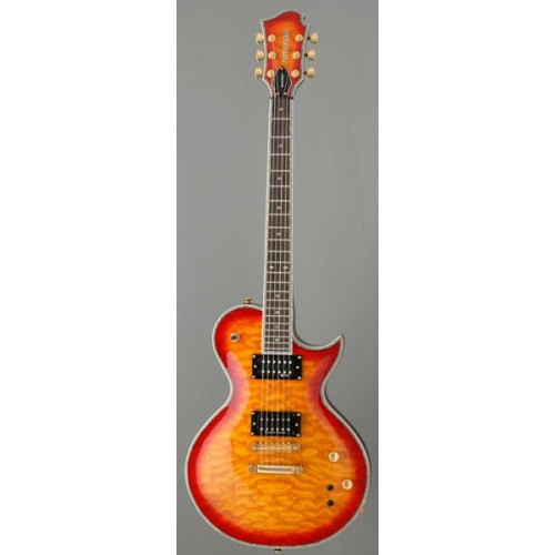Fernandes ME(08)CS электрогитара Monterey Elite с кейсом FMC-M, Cherry Sunburst Fernandes ME(08)CS электрогитара Monterey Elite с кейсом FMC-M, Cherry Sunburst