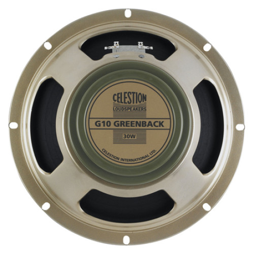 Celestion G10 Greenback(T5646) динамик для гитарных комбо 10'', 25 Вт 8 Ом Celestion G10 Greenback(T5646) динамик для гитарных комбо 10'', 25 Вт 8 Ом
