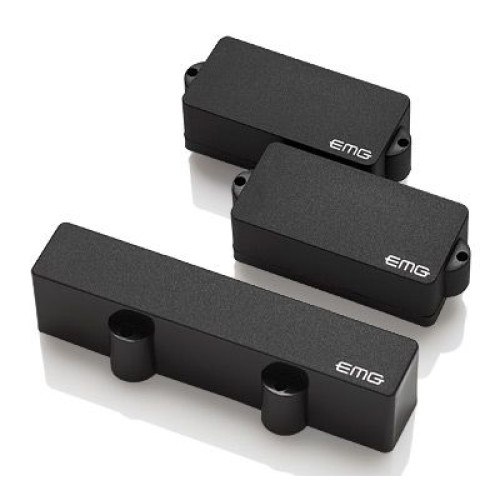 EMG P5J Set BK Набор звукоснимателей для 5 струнного баса P+J EMG P5J Set BK Набор звукоснимателей для 5 струнного баса P+J