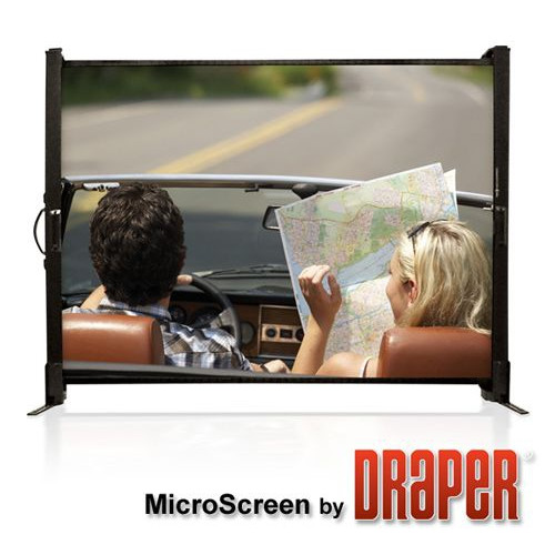 Draper Microscreen NTSC (3:4) 102/40" 61*81 MW Мобильный настольный экран для проектора Draper Microscreen NTSC (3:4) 102/40" 61*81 MW Мобильный настольный экран для проектора