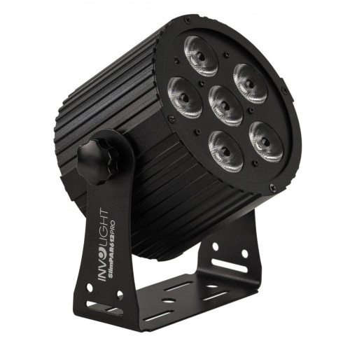 Involight SlimPAR612Pro светодиодный прожектор 6 x12Вт, RGBWA/UV 6-в-1 мультичип Involight SlimPAR612Pro светодиодный прожектор 6 x12Вт, RGBWA/UV 6-в-1 мультичип