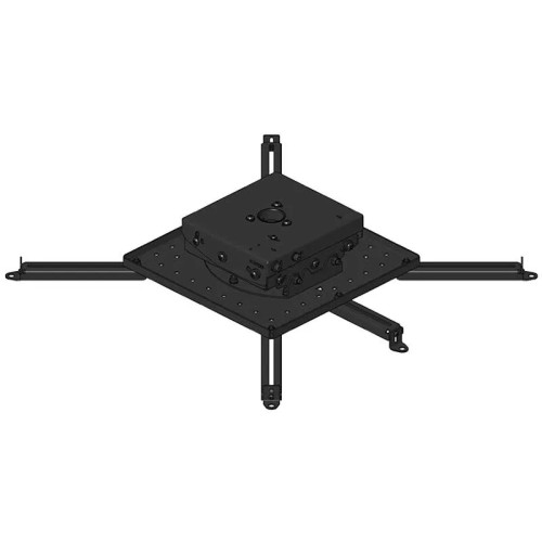 Wize Pro PR10XL универсальное потолочное крепление для проектора с микрорегулировками, до 100 кг, цвет черный Wize Pro PR10XL универсальное потолочное крепление для проектора с микрорегулировками, до 100 кг, цвет черный