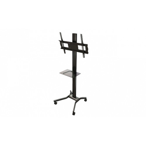 Wize Pro MH63 мобильная стойка для дисплеев 37”– 63”+, Max VESA 723x501 мм, высота 183 см, вертикальная регулировка, регулируемые полки, кабель. канал, наклон +15/-5°, поворот +/-6°, до 68 кг, черн. - (4 места) Wize Pro MH63 мобильная стойка для дисплеев 37”– 63”+, Max VESA 723x501 мм, высота 183 см, вертикальная регулировка, регулируемые полки, кабель. канал, наклон +15/-5°, поворот +/-6°, до 68 кг, черн. - (4 места)
