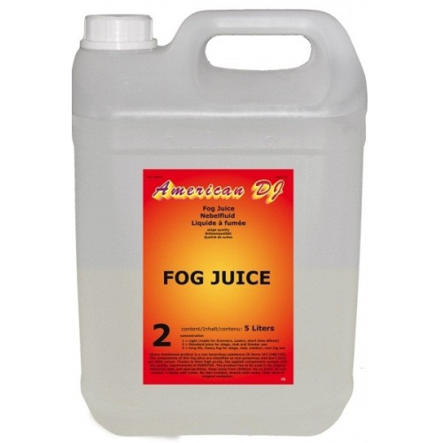 American DJ Fog juice 2 medium 5л жидкость для дым-генератора, среднее рассеивание