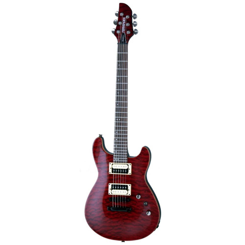 Fernandes DFS(08)BC электрогитара Dragonfly Standard с кейсом FMC-M, See-Thru Black Cherry Burst Fernandes DFS(08)BC электрогитара Dragonfly Standard с кейсом FMC-M, See-Thru Black Cherry Burst